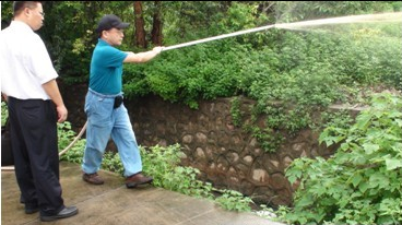 乳酸菌净化河水现场